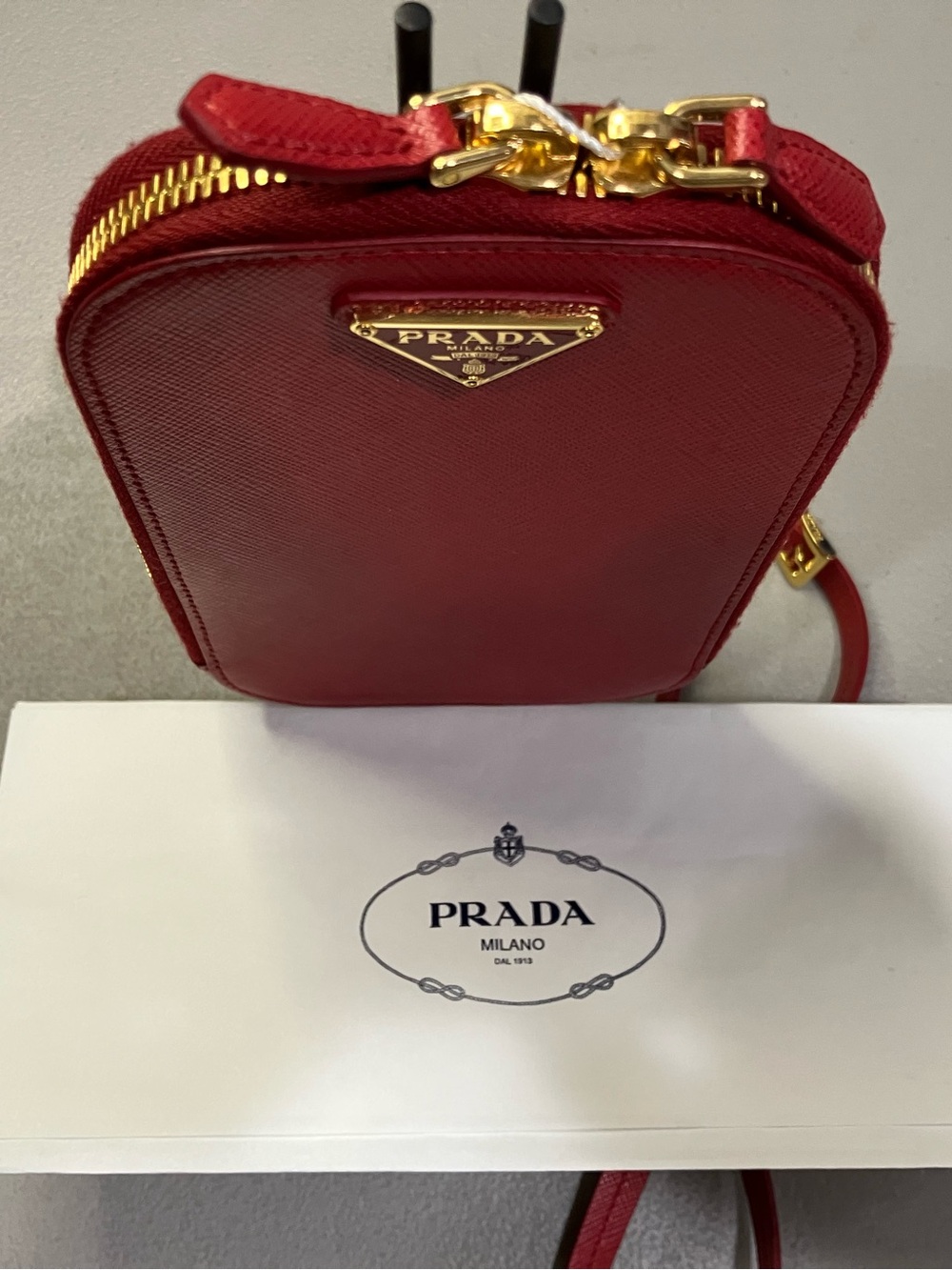 Prada Saffiano Mini Bag - Box Fresh! Full Inclusion! - Picture 15 of 16